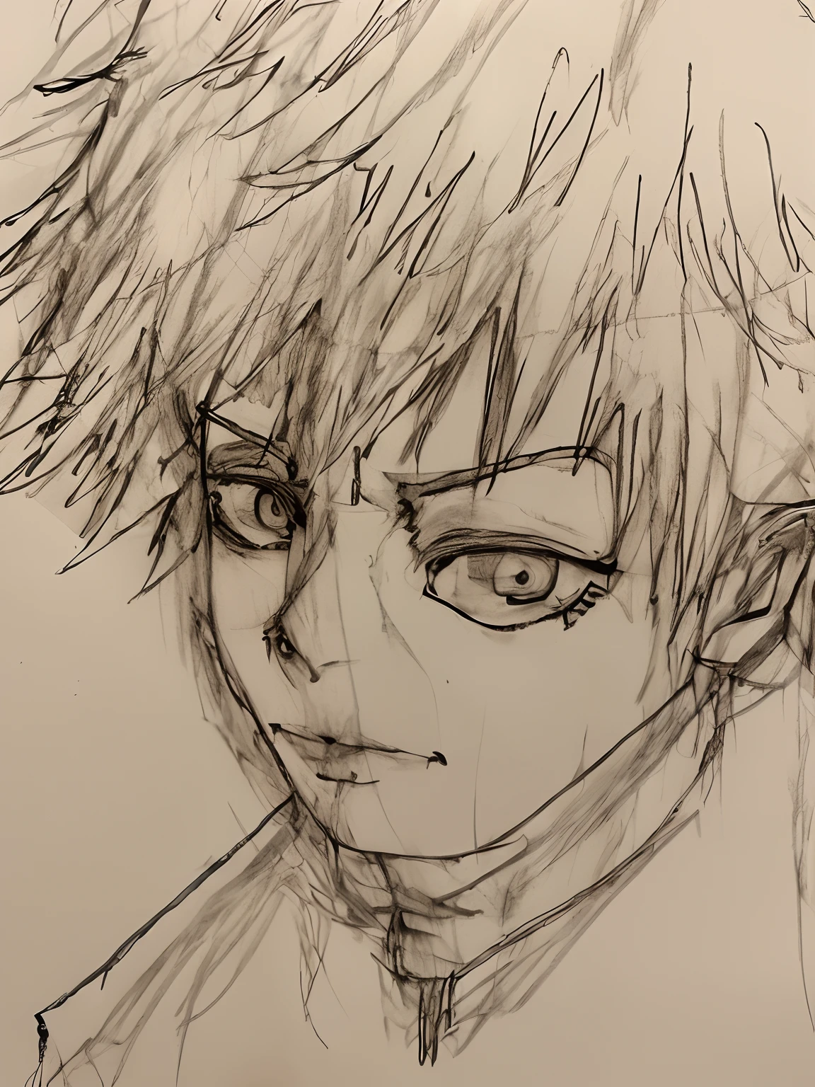 Drawing of a man with short hair and tie, anime sketch, detailed anime face, a manga drawing, an anime drawing, semirealistic anime style, detailed manga style, Manga Drawing, Anime shading, Anime Drawing, Anime shading), pencil and ink manga drawing, clean detailed anime style, Seinen Manga Portrait, face anime portrait, anime portrait, anime style drawing