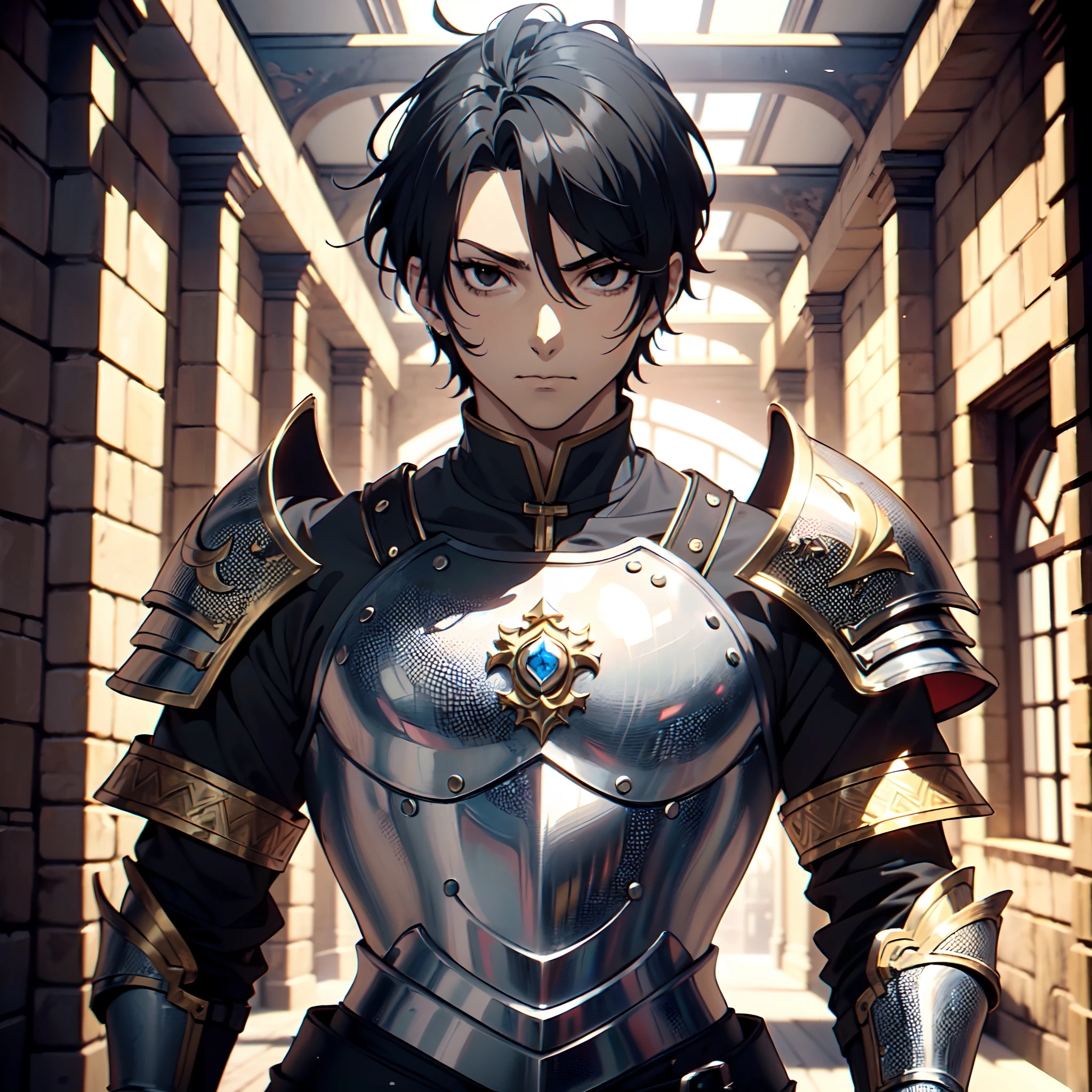128K Ultra High Definition,
128K Ultra High Quality,
128K Ultra High Resolution,
Best Definition,
Best Quality,
Best Resolution,
Perfectly Detailed,
Perfectly Designed,
Extremely Detailed,
Extremely Designed,
Hyper Detailed,
Hyper Definition,
Hyper Quality,
Hyper Resolution,
Masterpiece,
(((Anime))),
Body Shot,
(((Boy))),
Handsome,
Muscular Body,
(((Black Short Hair))),
(((Black Eyes))),
(((Hyper Detailed & Perfectly Designed Armor Plates))),
(((Hyper Detailed & Perfectly Designed Baron Armor))),
(((Inside Of Medieval Royal Palace Background Scenery))),