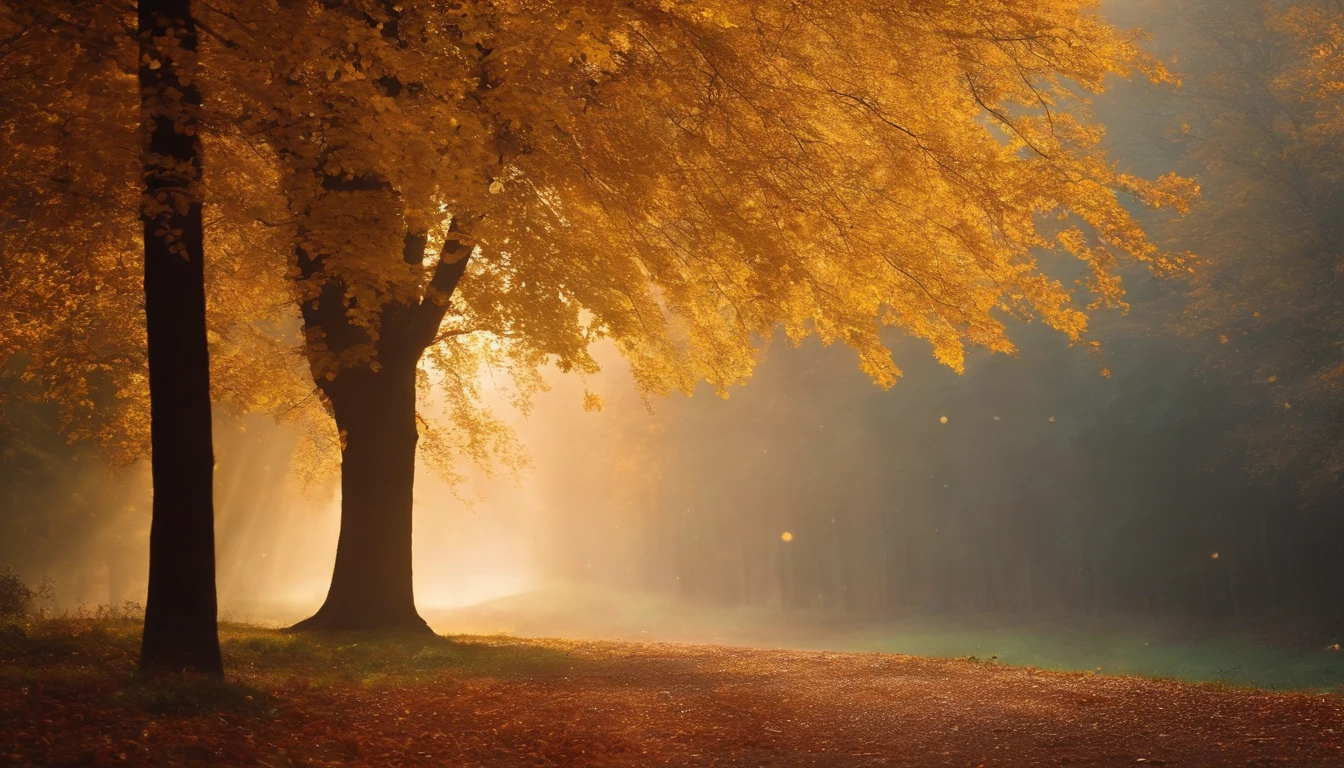 Pleasant sunshine in autumn,Happiness,Inner peace,wanting、Winter is coming soon