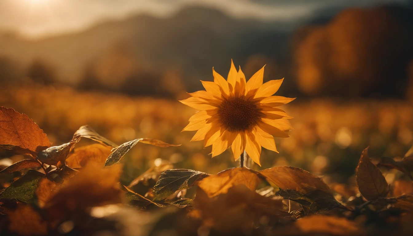 Pleasant sunshine in autumn,Happiness,Inner peace,wanting、Winter is coming soon