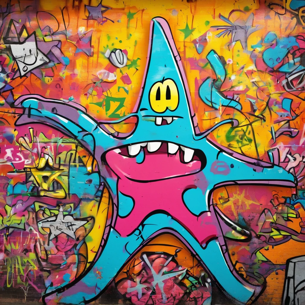 Patrick Star, from bob sponge, training