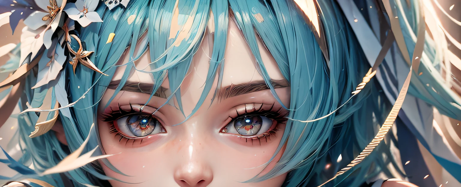 masterpiece, ultra high details. highly detailed, anime, 1 girl, close up, eyes