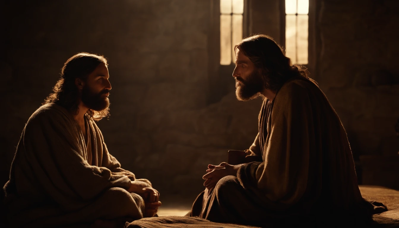 Ongoing transformation: Jesus and Nicodemus