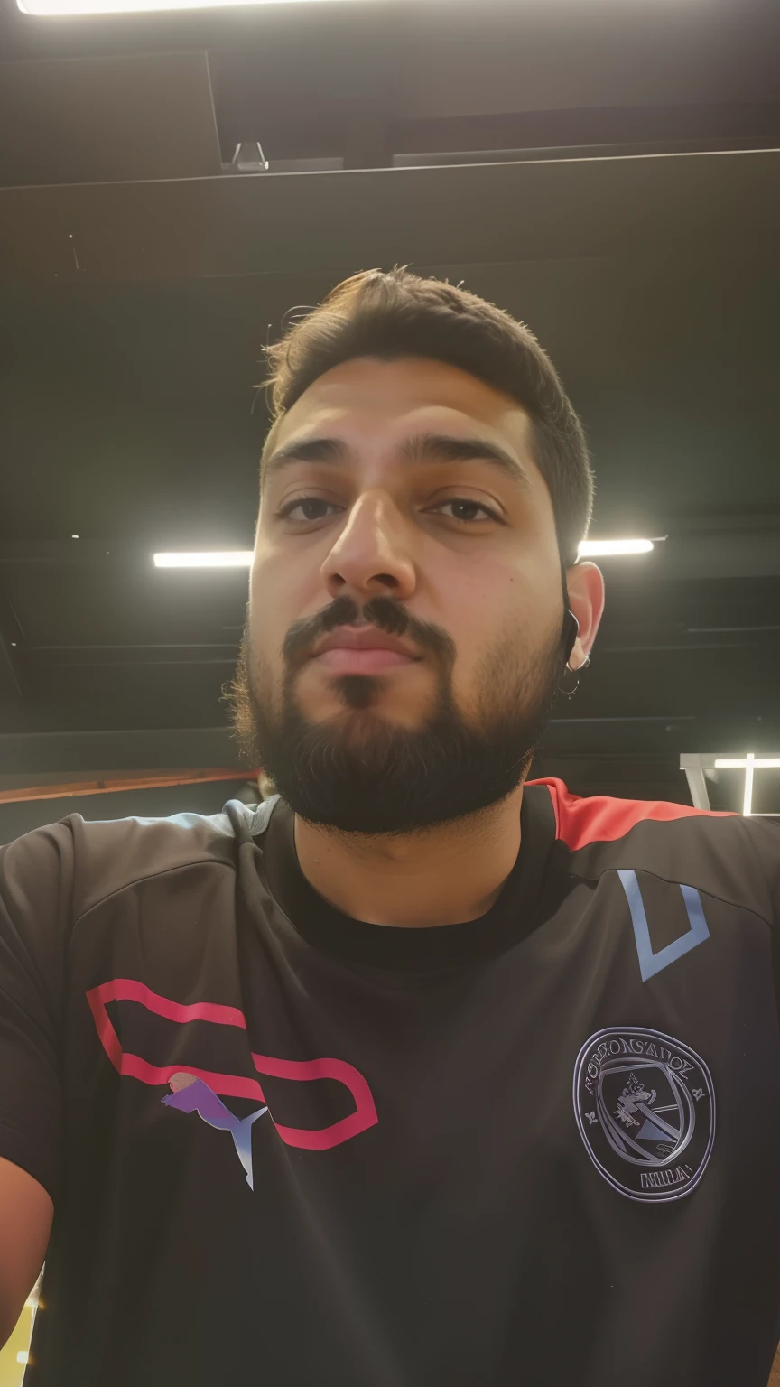 there is a man with a beard and a black shirt on, Mohamed Reda, Fotografia selfie 8k, Emad Mostaque, Aykut Aydogdu, rosto suado, Mohamed Chahin, Romain Jouandeau, Carmelo Blandino, Ahmad Merheb, Condutor de Ene, Diego Fazio, neckbeard, Sayem Reza, Duncan Fegredo7