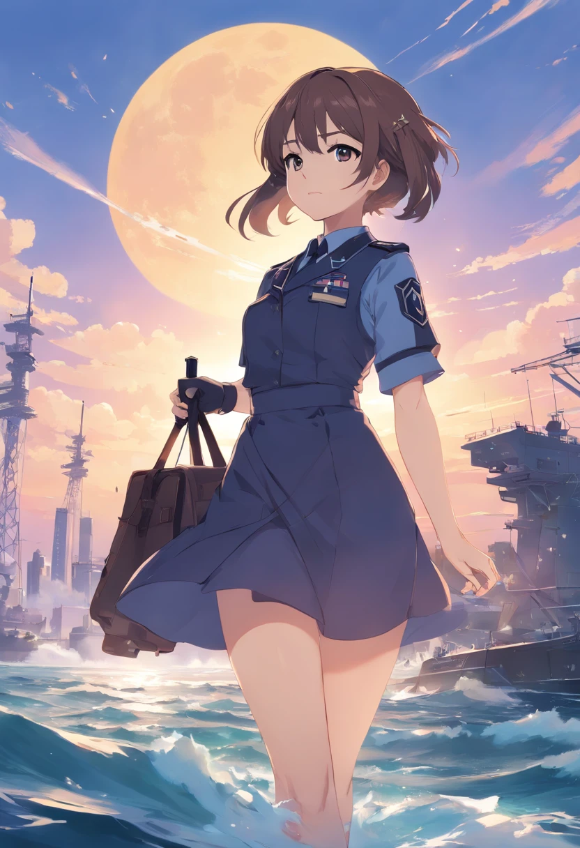 Girls Frontline Style Landing from the Sea, from girls frontline, Fine details. girls' frontline, girls' frontline, girls frontline cg, infantry girl, Women's Last Tour, soldier girl, M4 Sopmod II Girls Frontline, anime maid ss military, girls frontline universe, Mechanized soldier girl, Majora、lieutenant colonel、Girls Moon、Start of battle!