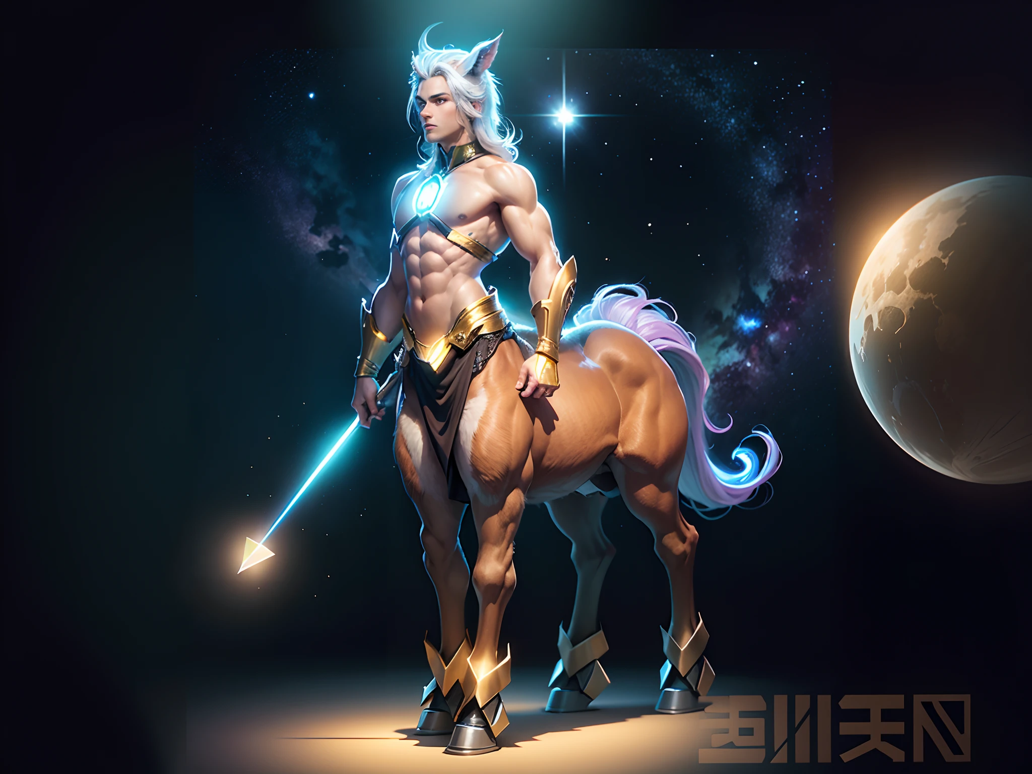 Ultra photo realsisim,16K High Resolution,(Maximum sharpening focus:1.3),(Maximum Close-up:1.5),(The centaur male is trapped in a crystal perfect ball,The base is on the table:1.7),(rios,salama,galactic:1.5),(The light from the back window is backlighted:1.3)