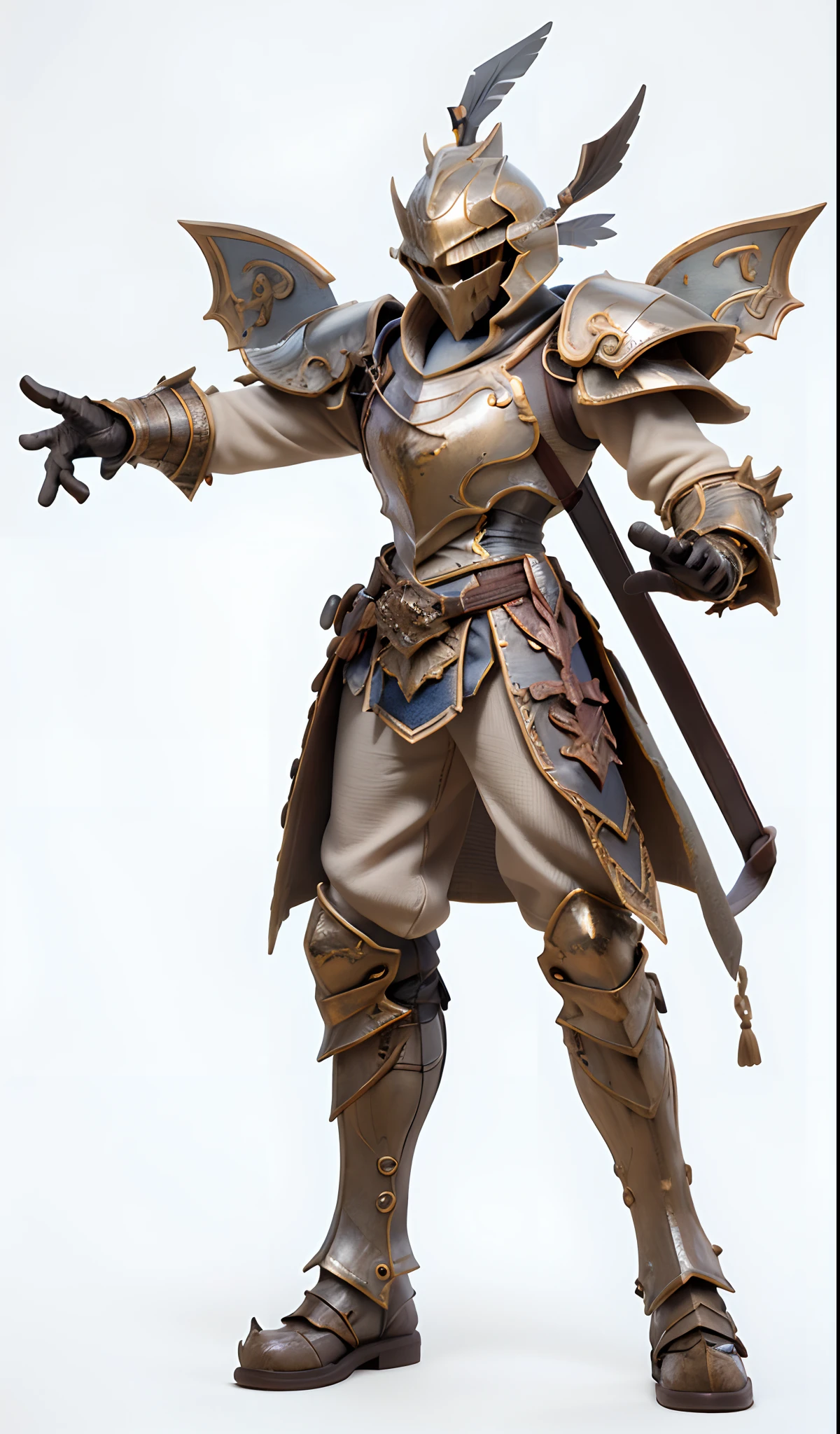 masterpiece,best quality,HDR,high-definition,Intricate Details,vray render,octane render, 1boy, knight, heavy armored, wearing a knight helmet
