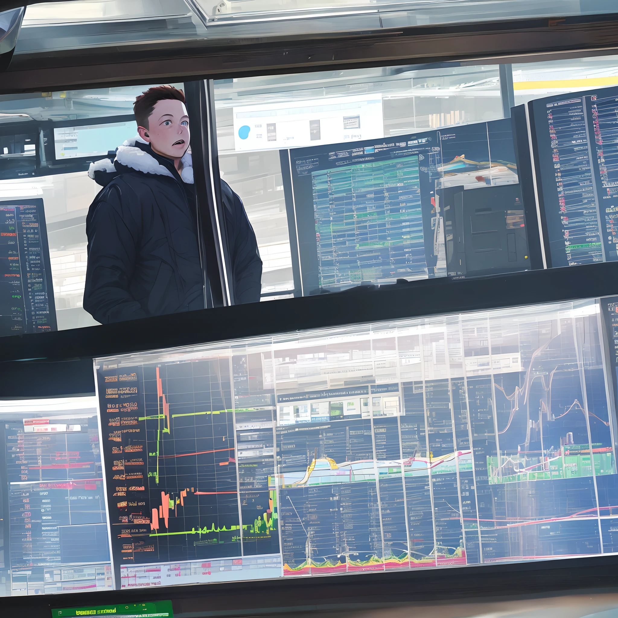 Elon Musk doing Stock Trading