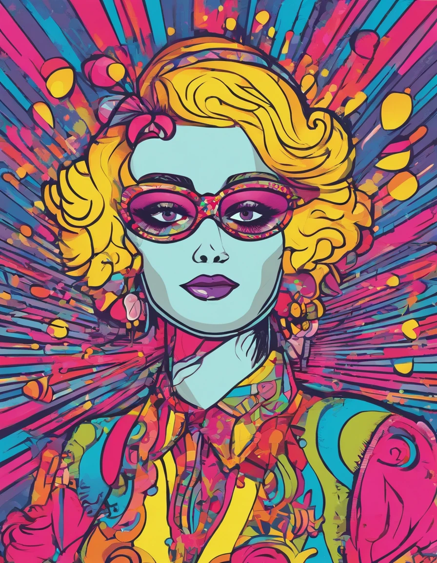 (highres, best quality:1.2), radiance, soft contours, creepy puppet, doll with empty eyes, funny dress