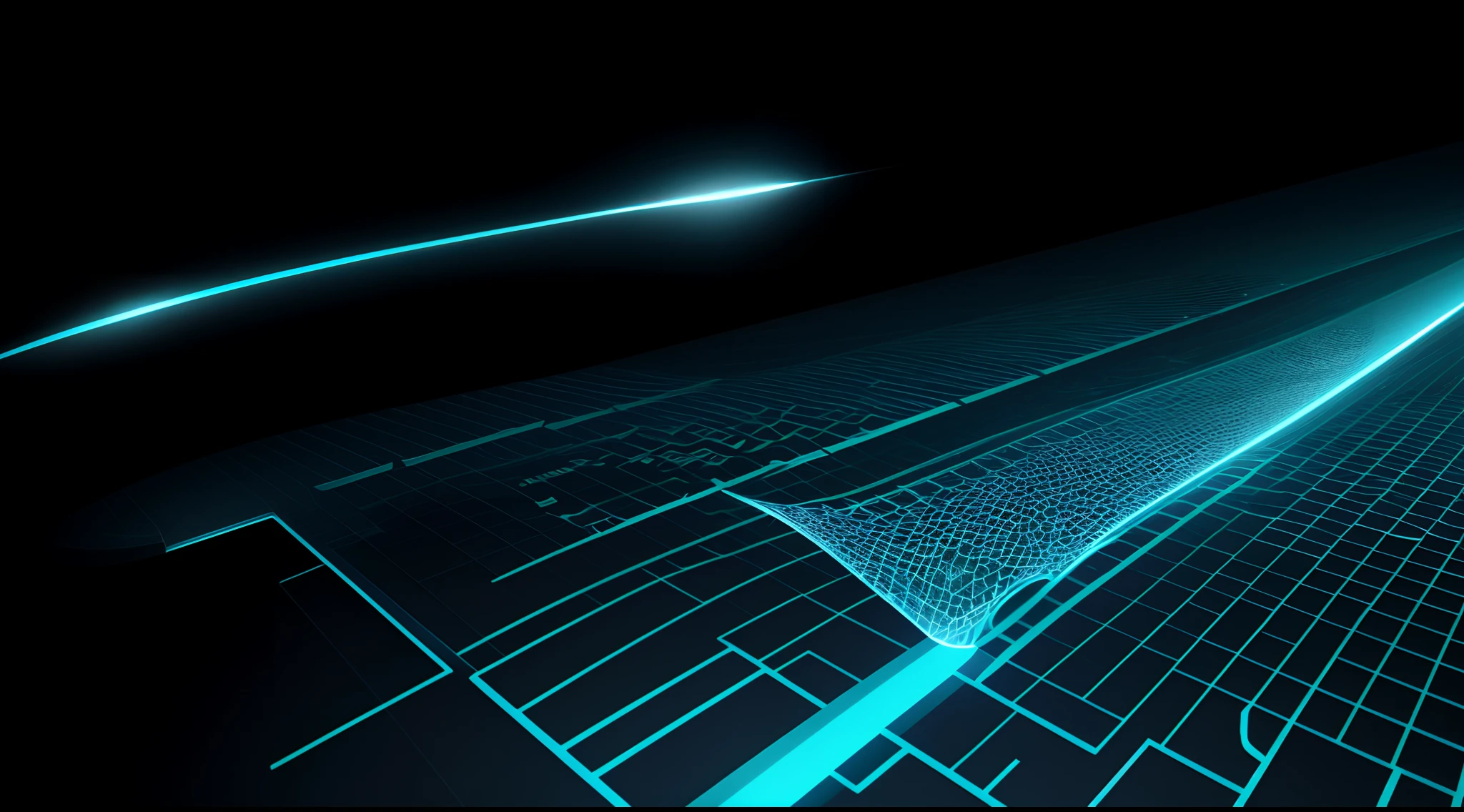 Engaging 3D visualization featuring stunning graphs、glinting