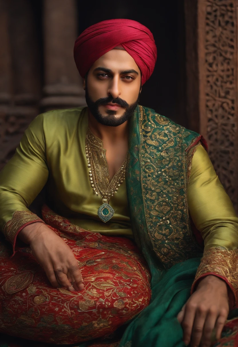 crea una imagen que represente a Salman al-Farisi, un joven curioso de Persia, comenzando su viaje en busca de la verdad