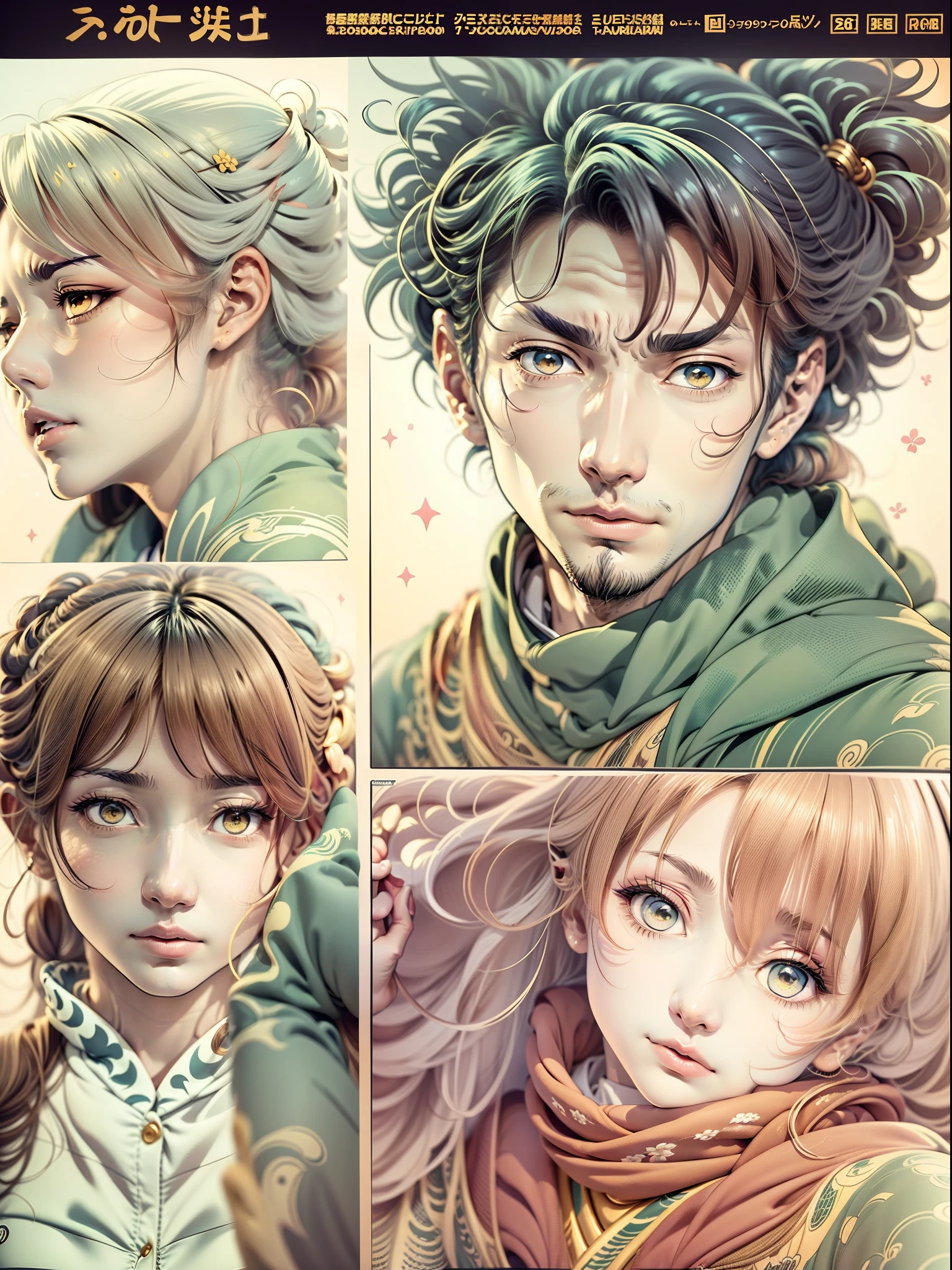 Comic storyboard:1.8, Japanese 30 year's woman fall in love with 30 year's man, manga book, storyboard, chapters, hyperHD, Japanese story manga book style