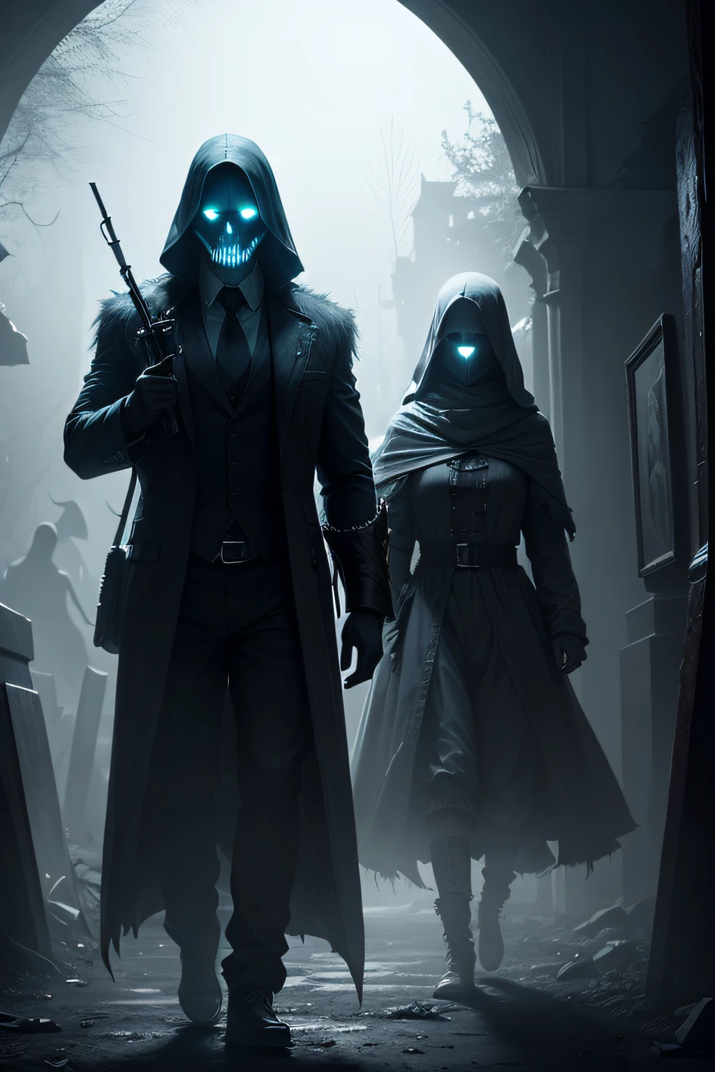 Plague doctor steampunk evil