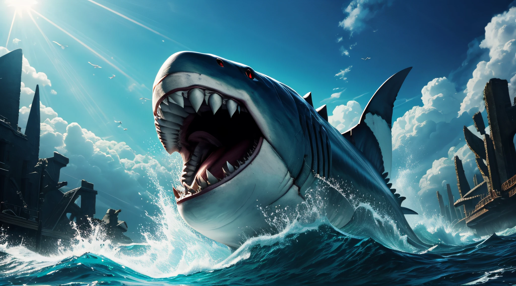 Megalodon: Ancient underwater predator