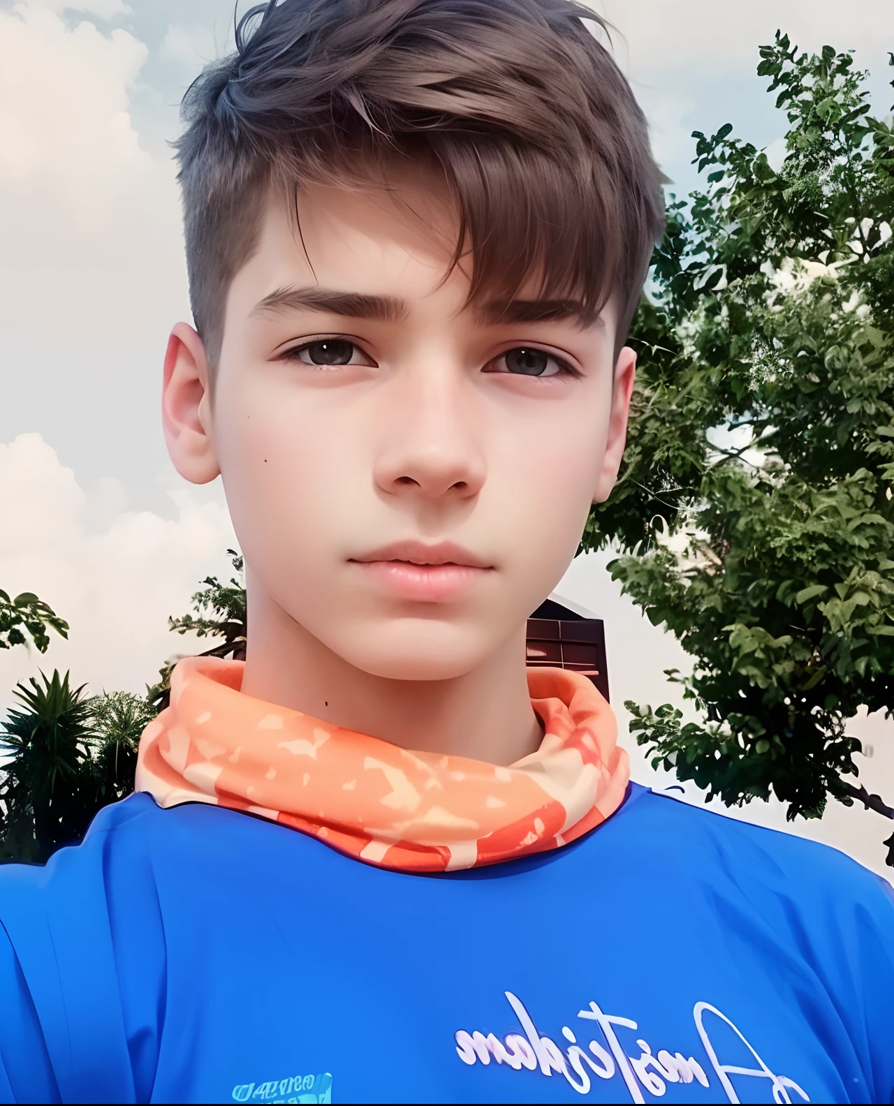 Create a cute boy picture 4k HD quality