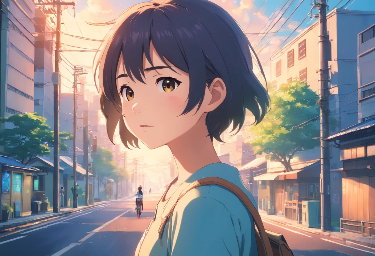 (best quality,4k,highres,masterpiece:1.2),(realistic:1.37),ultra-detailed,hand-drawn,illustration,comic style,logo-like illustration,unique characters,uniformity of characters,colorful,energetic,mascot character,delivery person,comic,anime,gag image,funny,humorous,expressive,memorable,action-packed