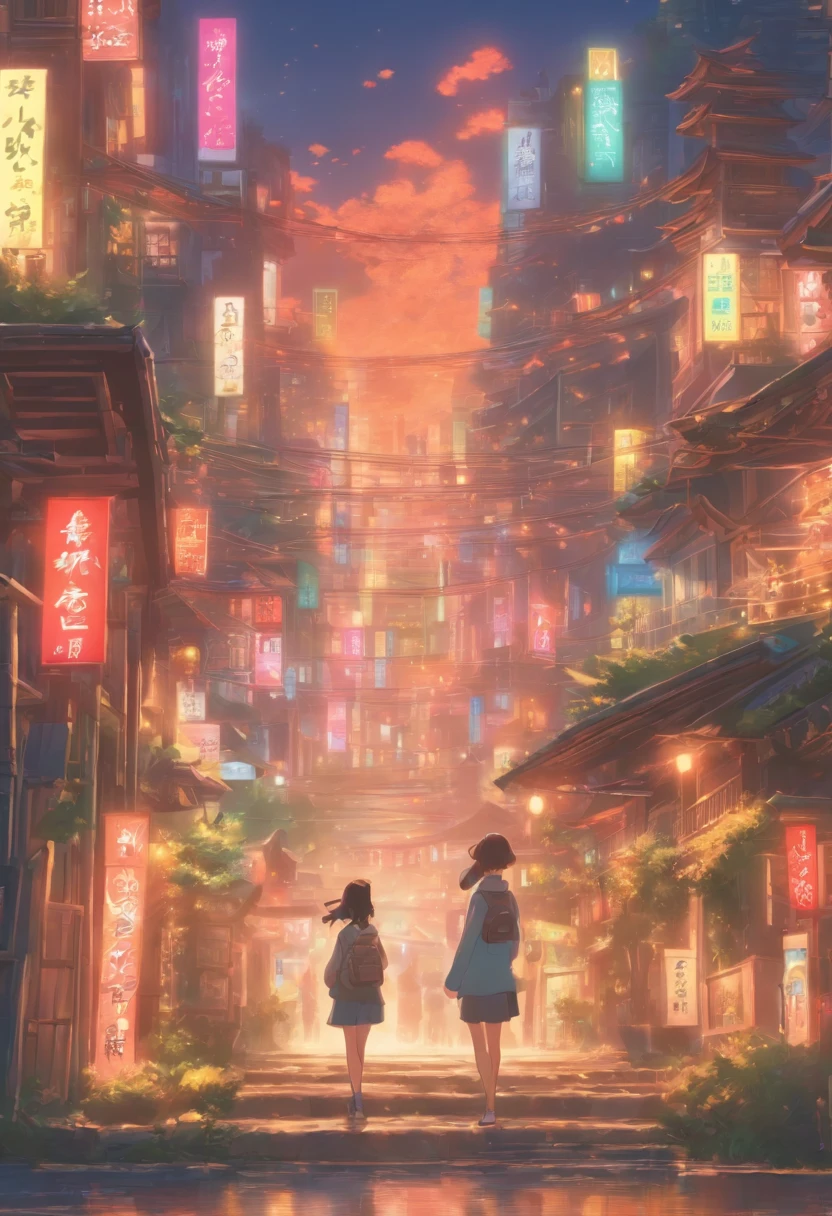 (((Comic storyboard))),comic strip,Two-dimensional picture,Manhwa Style,Makoto Shinkai animation style,Makoto Shinkai animation film art style,Ultra-wide angle of view,China-style,A town with beautiful landscapes,Faraway view,super-fine,ultra - detailed,high qulity,8K ,oc rendered,dynamic viewing angle,Hyper Real,Ultra photo realsisim