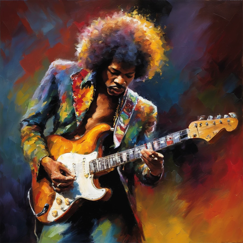 jimmy hendrix playing guitare on stage