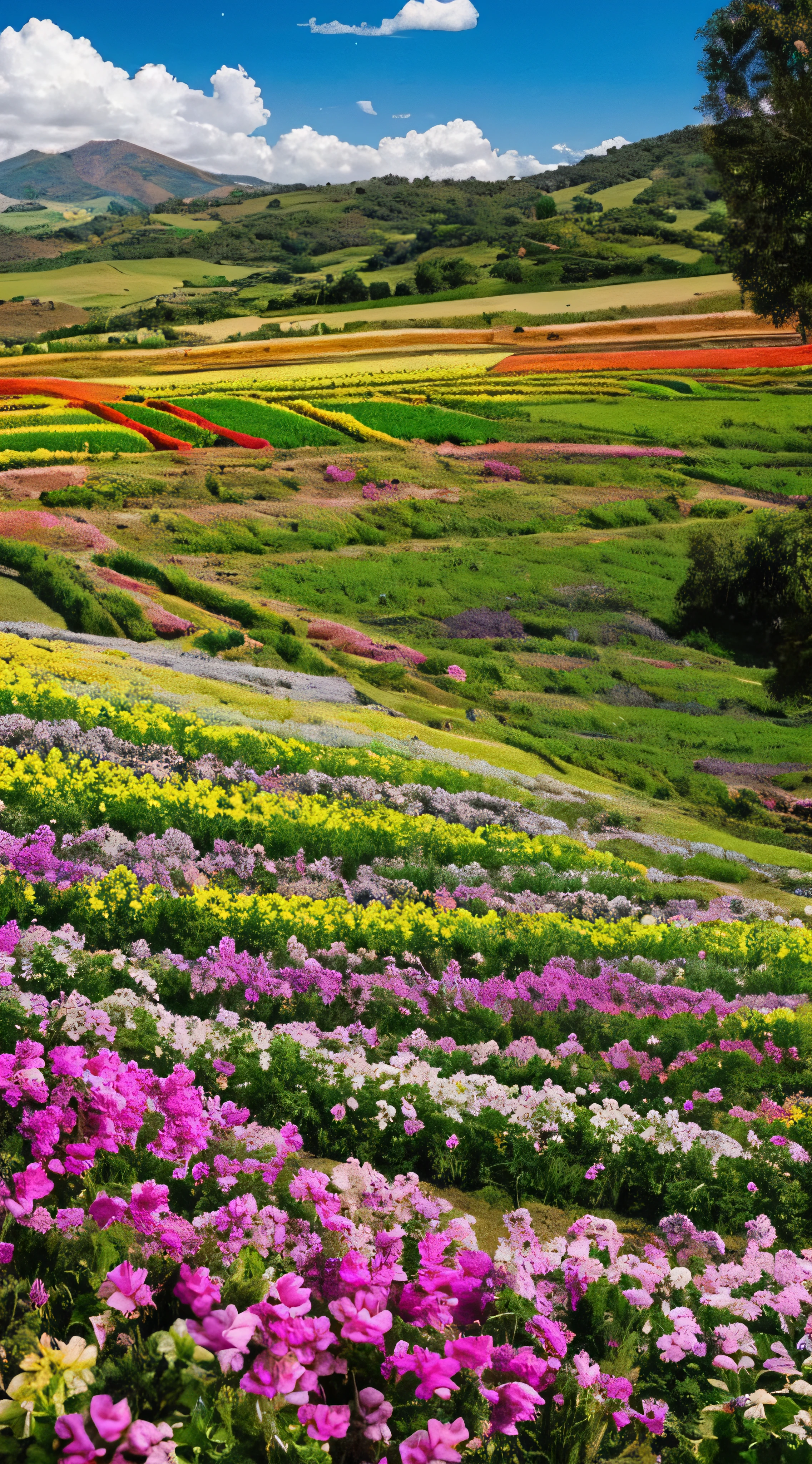 (extremadamente detallado, obra maestra, La mejor calidad, foto antigua, principios de siglo, VHS Aesthetics) Salto mutante. Vegetables from another dimension. Epic flowers far away, organic trees with meat. Luz noche.