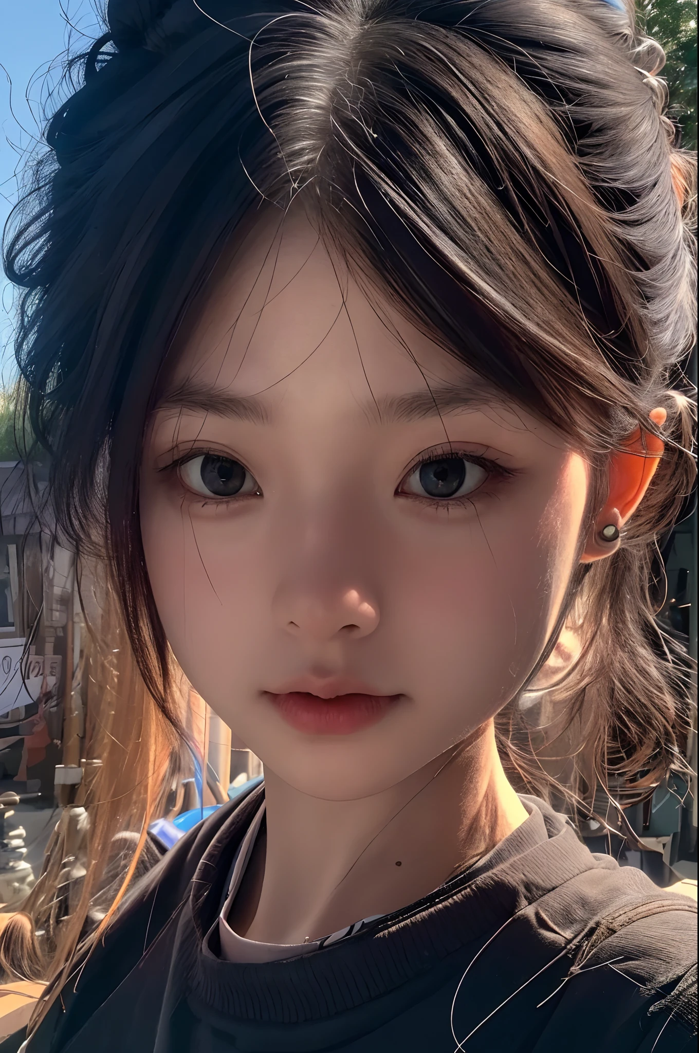 korean girl, beautiful detailed eyes, beautiful detailed lips, extremely detailed eyes and face, long eyelashes, shot hair, round transparent glasses, iron man suit, fantasy, digital art, 8k, high quality, photorealistic, studio lighting, vibrant colors, cinematic lighting, dynamic composition, dramatic pose, intricate details, hyper detailed, hyperrealistic, epic, masterpiece