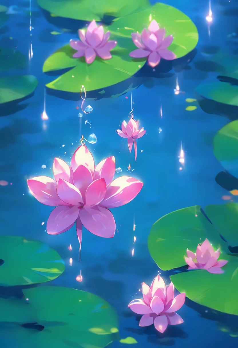 Water hyacinth flowers are a very beautiful flower，Its flowers take on a lilac hue，Very fresh and elegant。The petals of the water hyacinth flower are heart-shaped，The flower has a ring of yellow stamens in the middle，Very conspicuous。 The flowers of the water hyacinth flower have a unique shape，Like a little wind chime，Extremely cute。The petals also have clear lines，Exudes a faint aroma，Very charming，