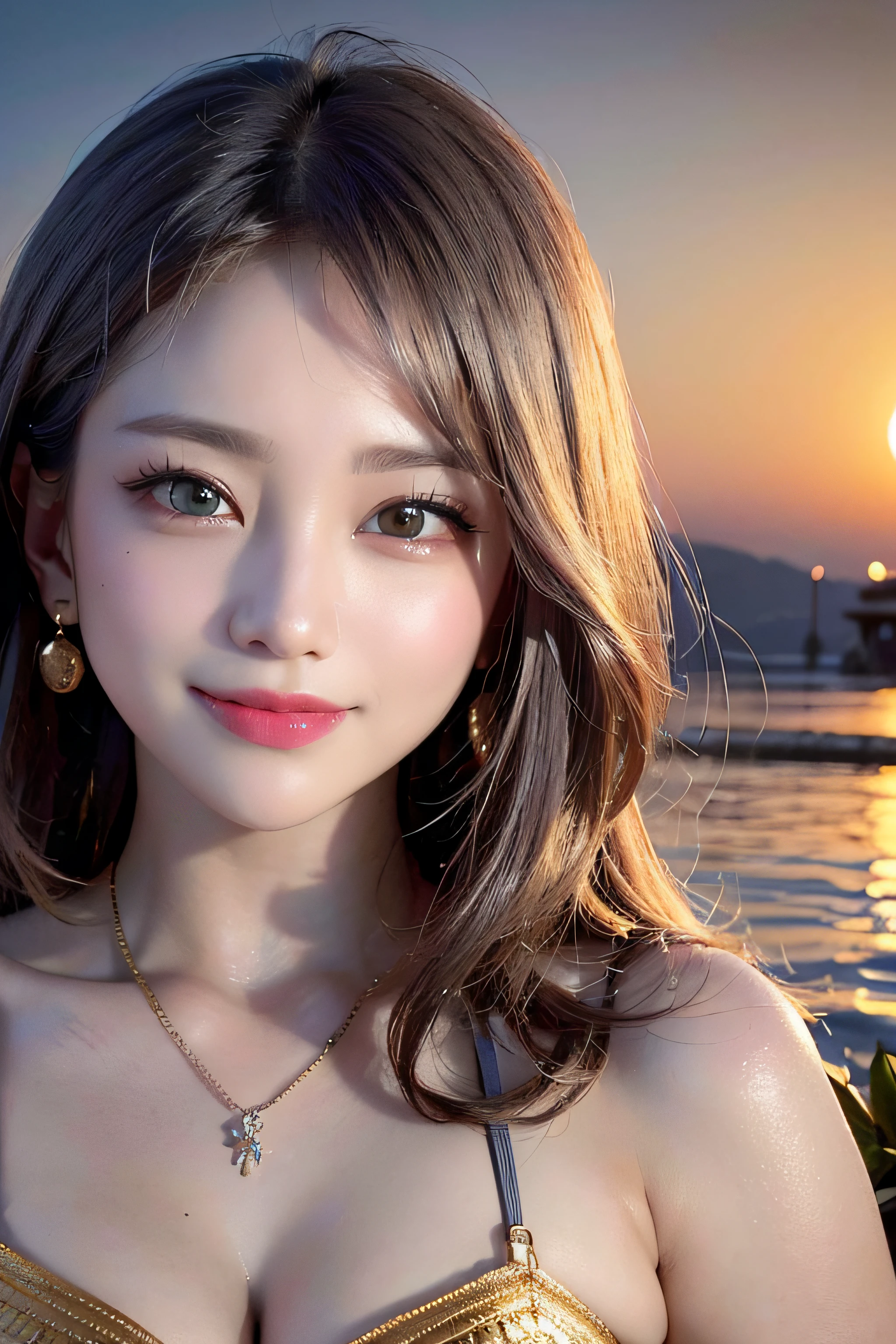 Trip (Only slim shoulder straps, Ultra-low-cut top)( Very close view ) Face view , clothes see-through (((Outdoor paradise))), ((Petals flying in the air )),Light smile,,camel-toe,(Crystal colorful lights),,Soft clouds,((|Cover with a scarf)), ((Cute clothes that are short and wide|no underwares|Slightly perspective ) ((greek architecture,Bohemian architecture,Hindu temples,Thai snacks,Thai style)) starrysky,Beautiful
((Masterpiece)),(realisticlying:1.2),best qualtiy,high high quality,absurderes,rich colourful,stunning art,best qualtiy, ultra - detailed,beautifuldetails, reflective hair,Good lighting, Ray traching, depth of fields,ultra - detailed,illustratio,astounding,finedetail,The is very detailed, ((ultra - detailed)), (Beautiful Meticulous Girl), Beautiful detail glow, Complicated details, A high resolution, Extremely refined and beautiful,beatiful detailed eyes, hdr, Round eyes, detailedfacialfeatures,(Round pupils:1.4) (illustratio),(美丽细致的眼睛)(Very very detailed face)), depth of fields,(alluring face)((ssmile:1.3)), Smiling lips, (looking at viewert:1.1) closeup cleavage, wide wide shot, Side Body, photore, lewd poses , Moody light, Sistine Phil Beldev, Smile,(((Masterpiece,Best quality,A high resolution)))),Extremely detailed 8K,Beautiful girl with busty body,(hyper HD,ultra - detailed,High detail,high realistic,Ultra-realistic,Photo realism),(1girll:1.5),(realistic dark hair),Short curly hair,Bob cuts hair,(Dynamic posture),Face the camera,A shallow smile,Open lips,Light blue eyes,Average chest,
(Beautiful and detailed face,Beautiful and delicate eyes),Sunlight),(Beautiful buttocks 0.5),Color backlight
split, Cover your chest with only your hands,hips bare,earring,Pink sexy yarn,((Striped underwear、Black openwork underwear、Transparent embroidered tulle underwear set,Gold bracelets,Pink lace gloves))Lace pantyhose、Lace gloves、Wedding headscarf、pearls necklace,(toppless)(Very small panties),Moles under eyes, ((Gray-blue hair)),Crystal glowing necklace