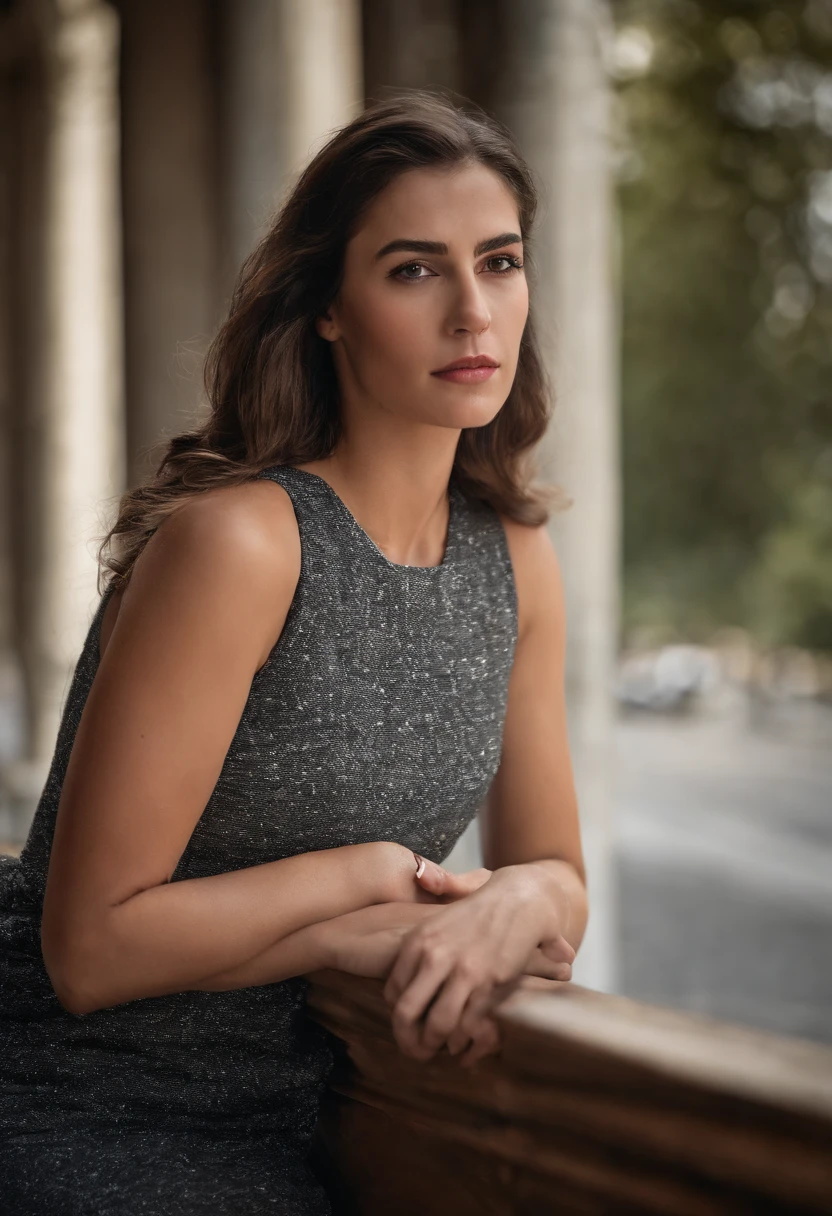 GAROTA VESTES DE COLEGIAL, DETALHES, SEXY