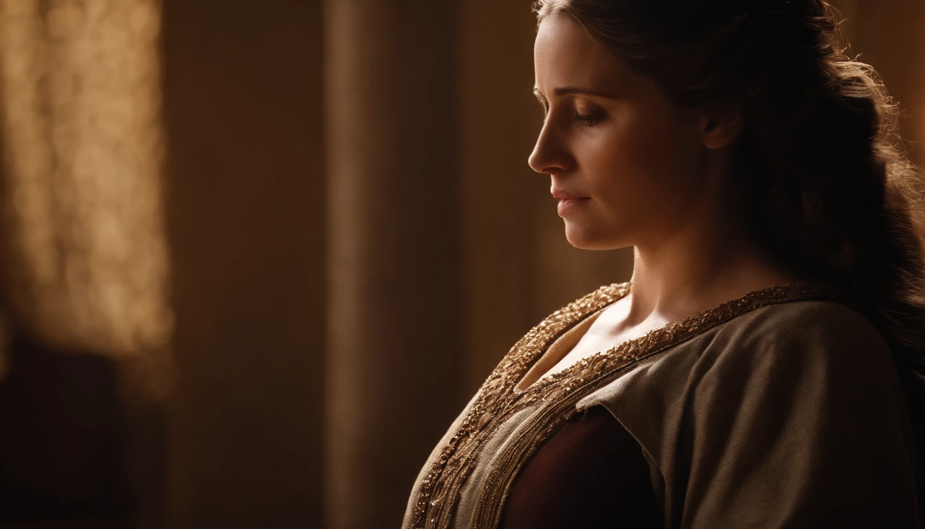 Isabel, Primeiro por Maria , mother of Jesus, pregnant. Biblical character