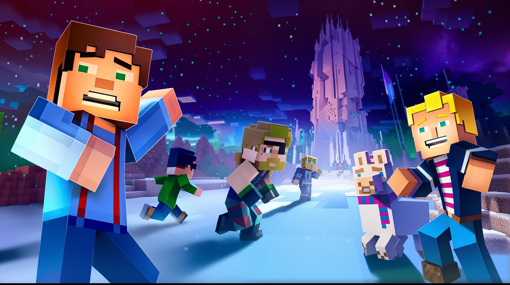 Minecraft is coming to Nintendo Switch, minecraft gameplay, Screenshot from Minecraft, minecraft, Screenshot of Minecraft, videogame still, profile picture 1024px, Mojang, promotional art, Lords of Minecraft, Minecraft Skin, pc screenshot, A walk on an icy planet, style of minecraft, video game screenshot, The cover of the new video game, Screenshot from the game, block, like Minecraft