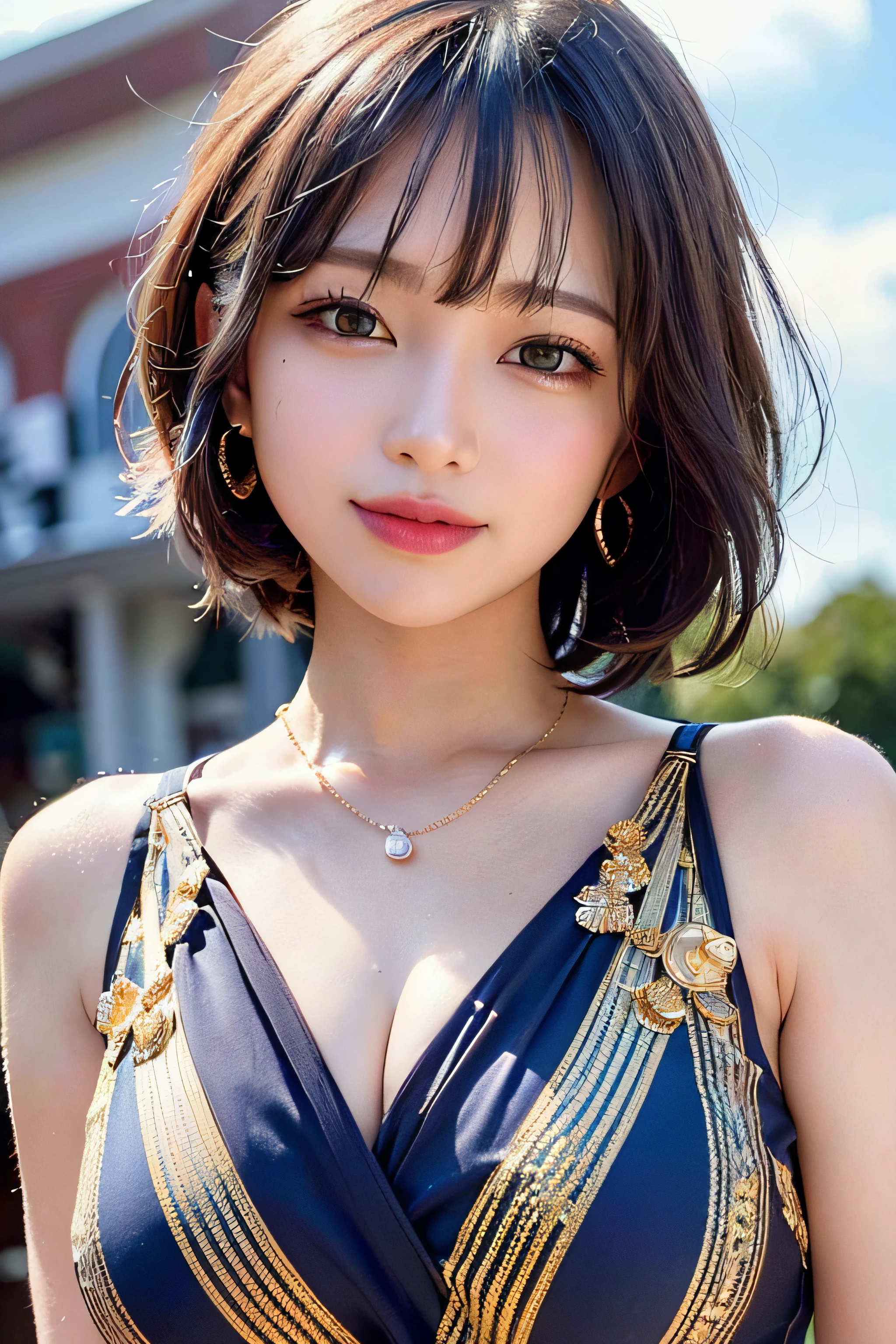 (4k quality:1.3),(Highest quality:1.3),(Whitening:1.4),(Large Breasts:1.6),(The best beauty:1.5),rich,Upper Body,smile,(Strapless bejeweled dress:1.3),Overflowing breasts,(jewelry),Captivate a man,Cleavage,(Super Celebrities:1.5),(Supermodel:1.4),(Whitening:1.2),(Tight waist:1.4,(Night viewの良いホテル:1.1),(luxury:1.2),(Arisa Hanyu:1.5),(anorexia:1.4),(Night view:1.3),(Face close-up:1.1),Catchlight,(Child's face:1.6),(smile:1.1),(Straight Bangs:1.2),(Light blue hair:1.3),(Half Up Hair:1.3),(Light blue eyes:1.4),(2D cuteness:1.5),(Cute Makeup),Beautiful fingertips,(Sexy and cute:1.6),(Luxury hotel:1.6),(White Gal:1.6),(Transparent white skin:1.4),(albino:1.5),(Lighting hits the subject:1.3)
