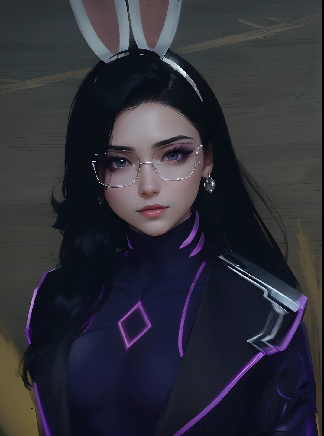 (masutepiece: 1.3), (max resolution: 1.2), (Ultra HDTV: 1.2), cinematric light, Detailed eyes and skin, detailed facial features, Resolution in 8K, Perfect Style, Beautiful face, acurate, Anatomically correct, Highly detailed facial and skin texture, Detailed eyes, 二重まぶた, tthin eyebrows, Glitter Eyeliner: 1.2, Natural cheeks, shinny skin, Fair skin: 1.2, Shiny little necklace, (Glossy lips: 1.4), (State-of-the-art clothing:1.2)、 (mischievous look: 1.2),Little Devil Woman , Highly detailed facial and skin texture, Detailed eyes, large shiny earrings, shiny lips: 1.4,Exposed cleavage,Full-body angle of view,Beautiful eyes, long, A sexy,Have sex appeal,Dynamic angle of view,Pose Seductive,Physical beauty,long legged,beauty legs,Thin leg。