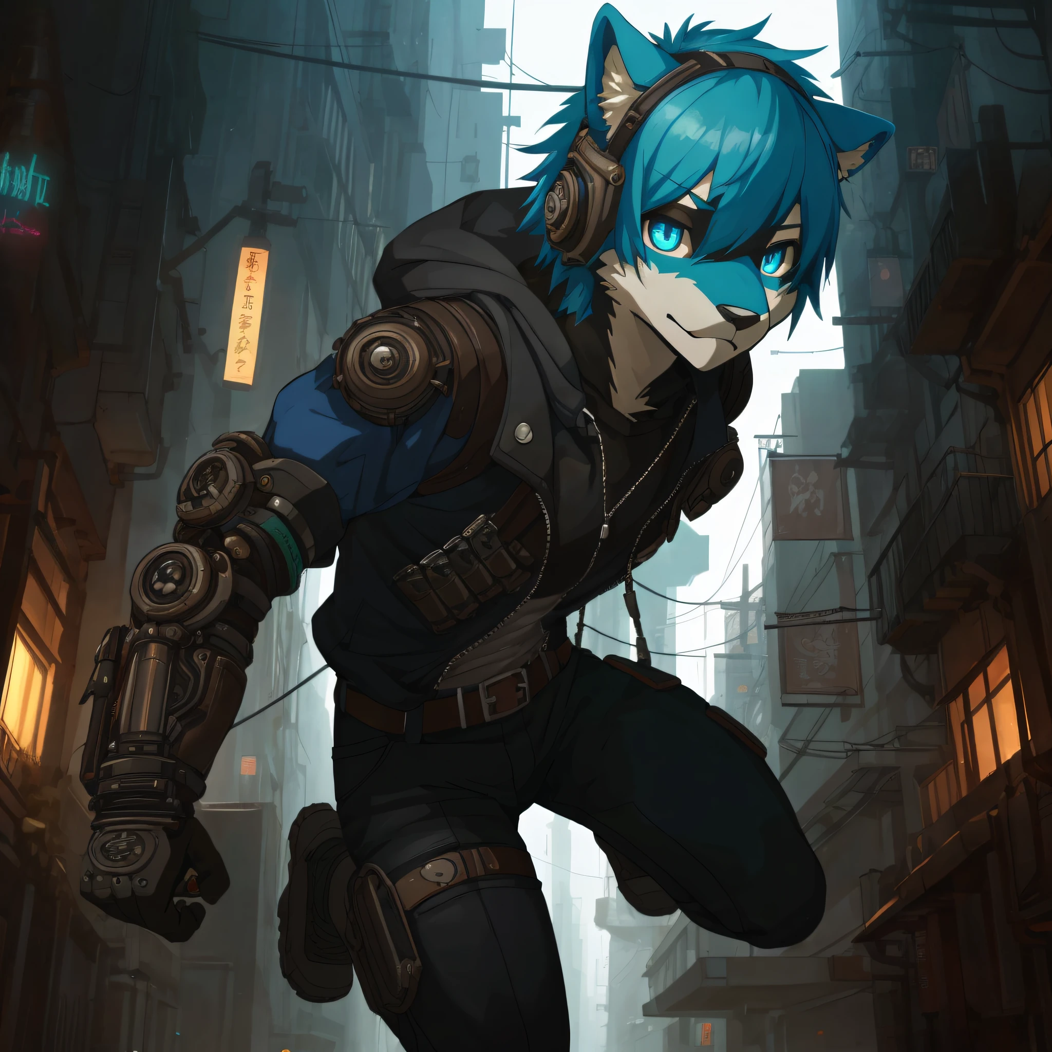 of the highest quality, Best Quality, High-quality illustrations, masutepiece, 超A high resolution, Detailed background, Dark Fantasy, Cyberpunk, steampunc, 6+Boys, 6+Girls, absurderes(very detailed beautiful face and eyes)Perfect Anatomy, expression, good lighting, cinematic shadow(けもの, furry anthro)Poses variadas, Dynamic Angle,