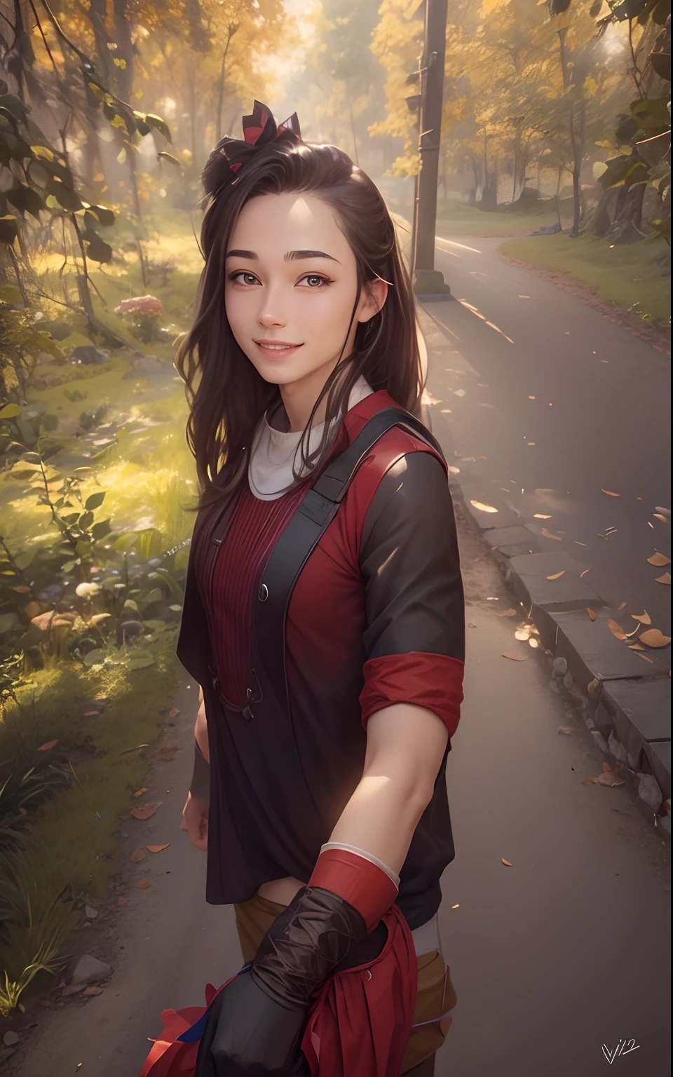 Handsome smile ultra realistic, -v4