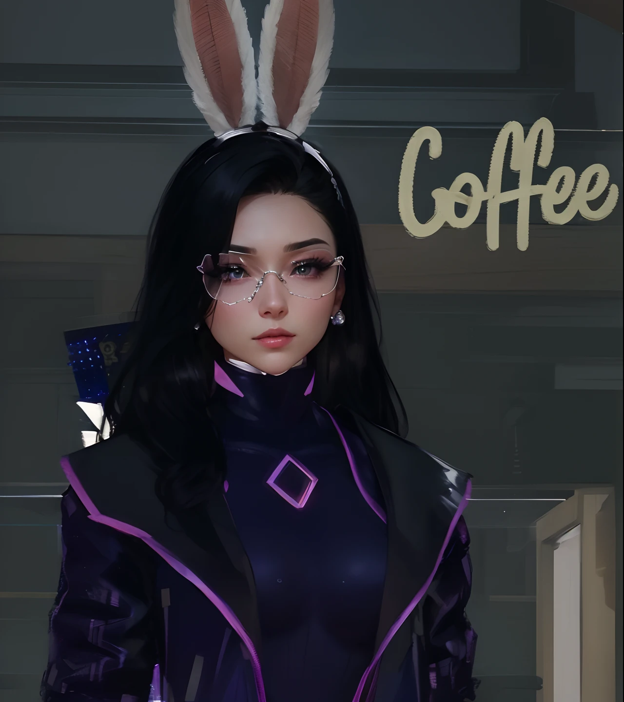 (masutepiece: 1.3), (max resolution: 1.2), (Ultra HDTV: 1.2), cinematric light, Detailed eyes and skin, detailed facial features, Resolution in 8K, Perfect Style, Beautiful face, acurate, Anatomically correct, Highly detailed facial and skin texture, Detailed eyes, 二重まぶた, tthin eyebrows, Glitter Eyeliner: 1.2, Natural cheeks, shinny skin, Fair skin: 1.2, Shiny little necklace, (Glossy lips: 1.4), (State-of-the-art clothing:1.2)、 (mischievous look: 1.2),Little Devil Woman , Highly detailed facial and skin texture, Detailed eyes, large shiny earrings, shiny lips: 1.4,Exposed cleavage,Full-body angle of view,Beautiful eyes, long, A sexy,Have sex appeal,Dynamic angle of view,Pose Seductive,Physical beauty,long legged,beauty legs,Thin leg。