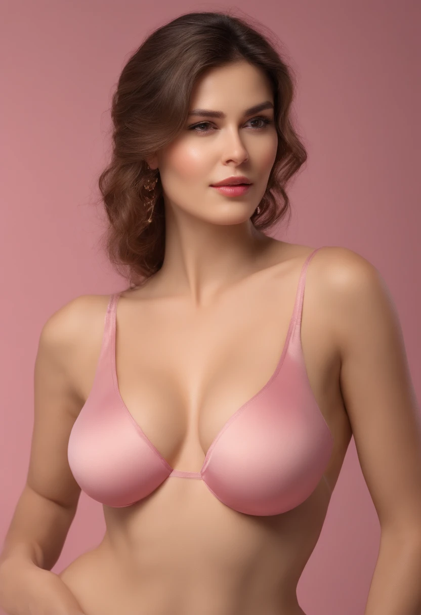 Realistic pictures of shoulder-length hair、extremely beautiful、ECup breast size、Clear facial features、A high-resolution、Sharp, realistic details、reflection light、UHD、Meisterwerk、maximum quality、A high-resolution、8k.beutiful woman、chest cleavage, (get naked:1.5),(pink nipples:1.4),(showing tits:1.5)