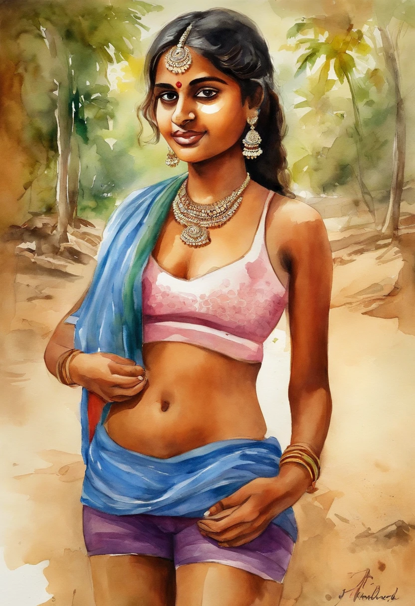 South Indian young girl, age 15, tight boobs big thighs, chubby Indian girl, cameltoe, naked south Indian young girl , girl, sexy girl,