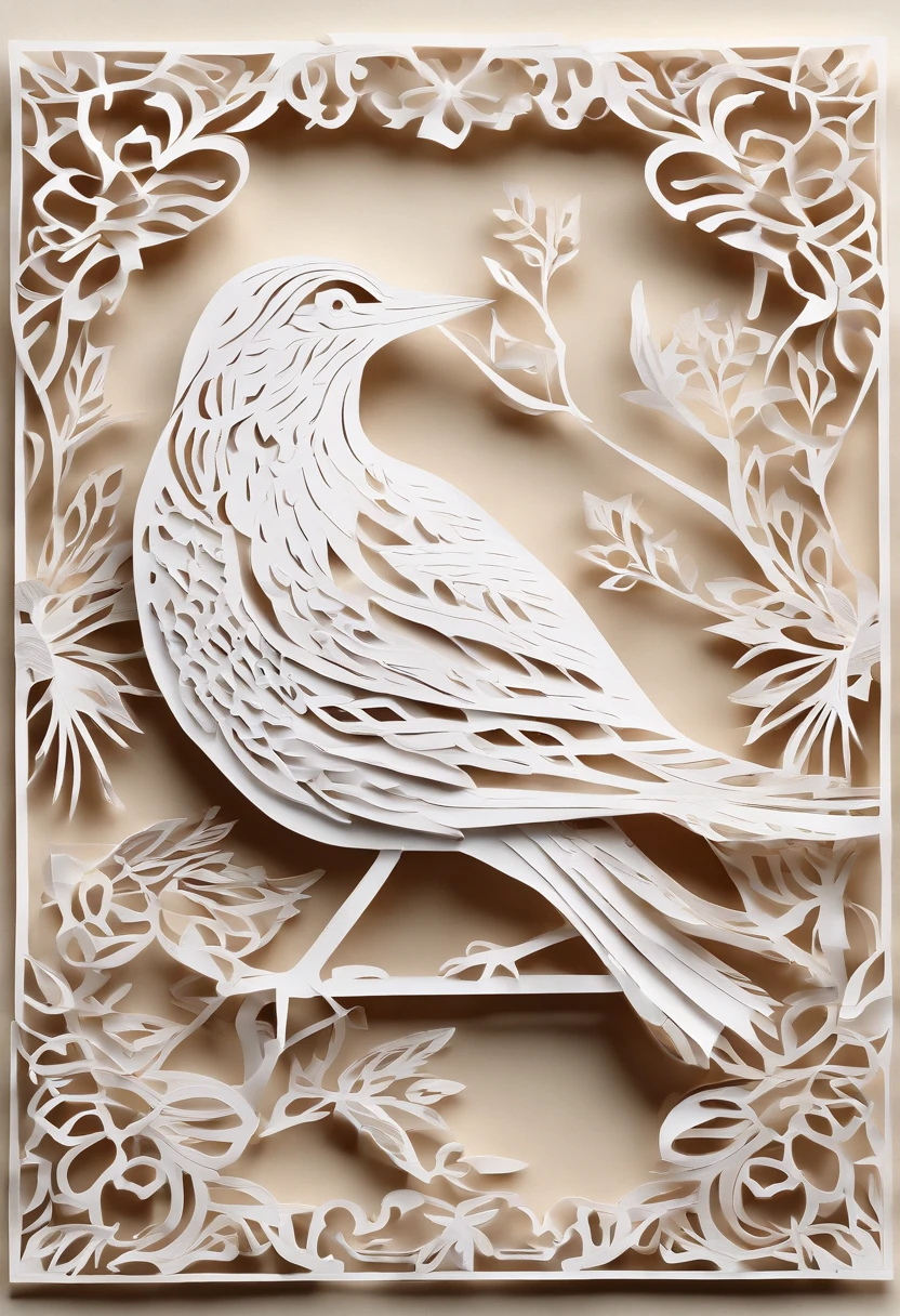 Close-up painting of a bird