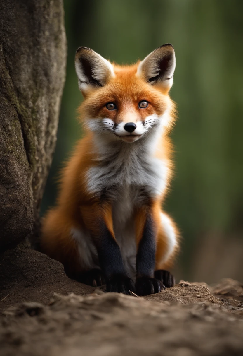(furry fox cub:1.3, bright blue eyes, white fur, fox boy, short body:1.2, having rough sex on public, no clothings, thick thigh, moaning, one adult, one cub:1.2, public space, everyone staring:1.1)