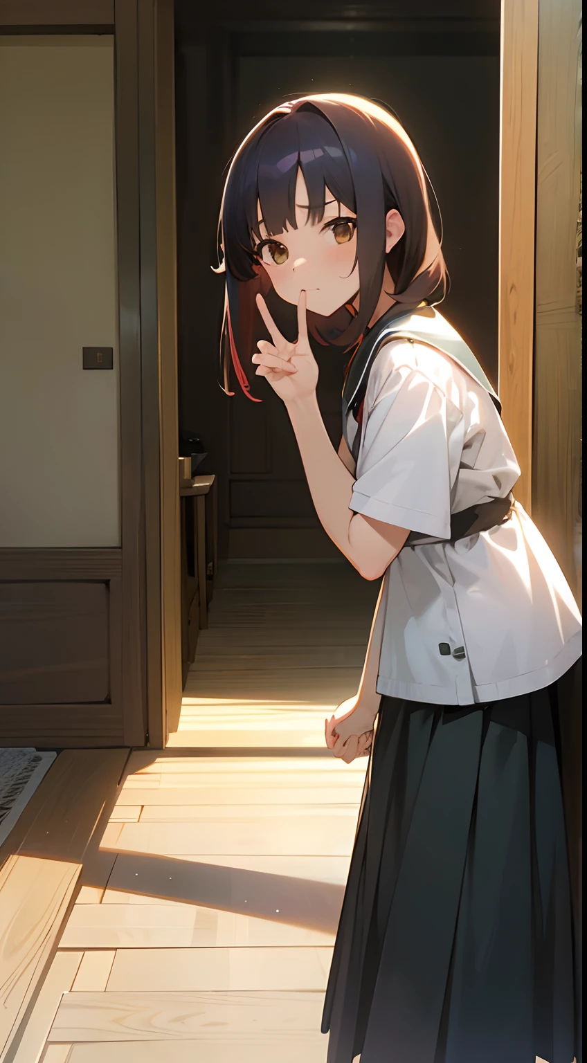 （hight resolution、hiquality、masutepiece、​masterpiece、hightquality）、独奏、girl with、randome pose、Random hair、randam angle、random place、random clothes