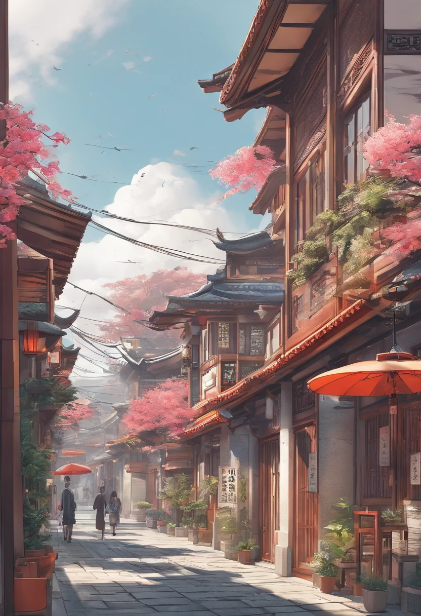 (((Comic storyboard))),comic strip,Two-dimensional picture,Manhwa Style,Makoto Shinkai animation style,Makoto Shinkai animation film art style,Ultra-wide angle of view,China-style,a town with beautiful scenery,Faraway view,super-fine,ultra - detailed,high qulity,8K ,oc rendered,dynamic viewing angle,Hyper Real,Ultra photo realsisim