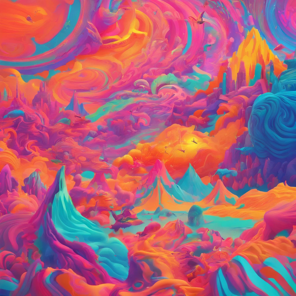 (best quality,4k,8k,highres,masterpiece:1.2),ultra-detailed,(realistic,photorealistic,photo-realistic:1.37),fantastic world,dream like world,dinosaurs,unicorns,ninjas,wonderous landscapes,airships,giant cyberpunk city,illustrations,sharp focus,physically-based rendering,professional, vibrant colors,portraits,horror,anime,sci-fi,photography,concept artists,pastel colors,studio lighting,mysterious light