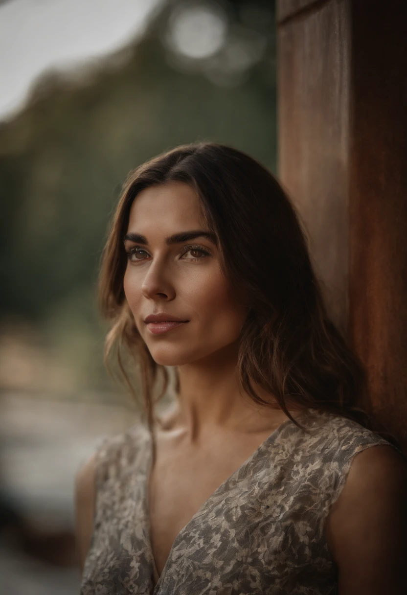 mulher pose de apelo , fotografia realista