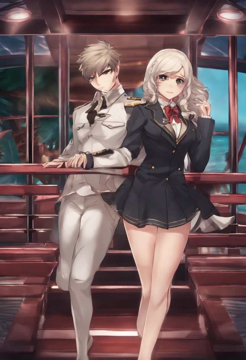 Danganronpa,Ship Deck,Background with,zoom-in