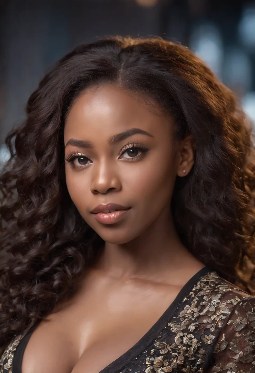 (Moesha budong)((Dark African skin, Very deep ebony skin)), ((Its beauty is undeniable)), ((cute excited face)), ((Hyper detailed perfect eyes,)), ((pose mignonne)), ((Langue sortie)), ((attirant )), sexy, (( Tight knit shirt, shorts courts sexy)), ((Afro curly African hair afro ponytail afro,)), (( peau)), (()), ((Toucher ses propres jambes dans une pose sexy)), ((Dehors, Ville publique)), CGI ciblé, Fotorrealista, High detail, Realstic, Master part, Absurde, Best quality, Hdr, highly quality, high-definition, extremly detailed, 8k wallpaper, intricate high detail, 8K UHD, Full-HD, (photo realist:1.2), contraste, intense illumination, lighting cinematic, natural lighting, hard light, contre-jour, Illumination globale, occlusion ambiante, full body in nightclub, nipples poking trough shirt