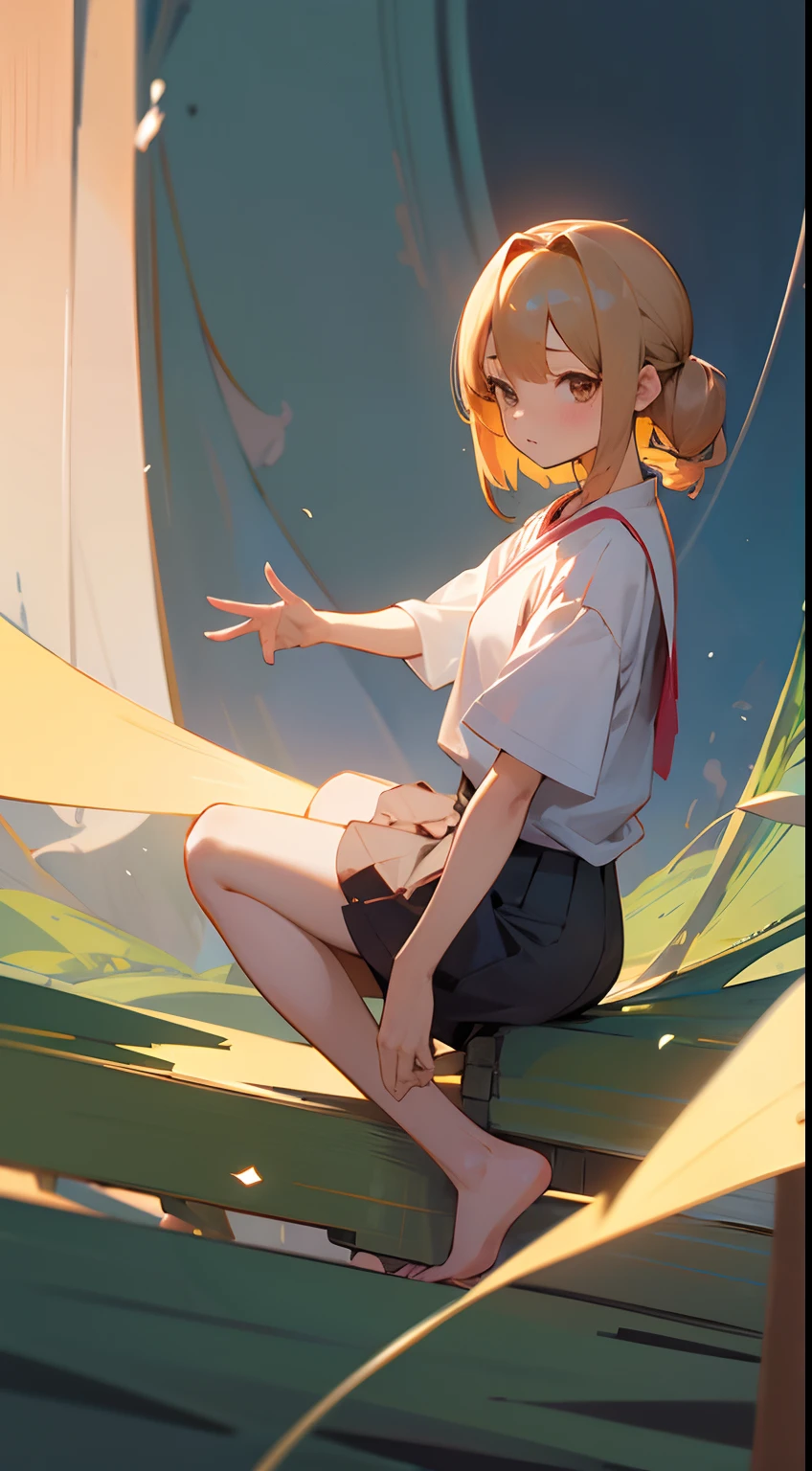 (hight resolution、hiquality、masutepiece、masterpiece、hightquality)、独奏、girl with、randome pose、Random hair、randam angle、random place、Random clothes、full body Esbian