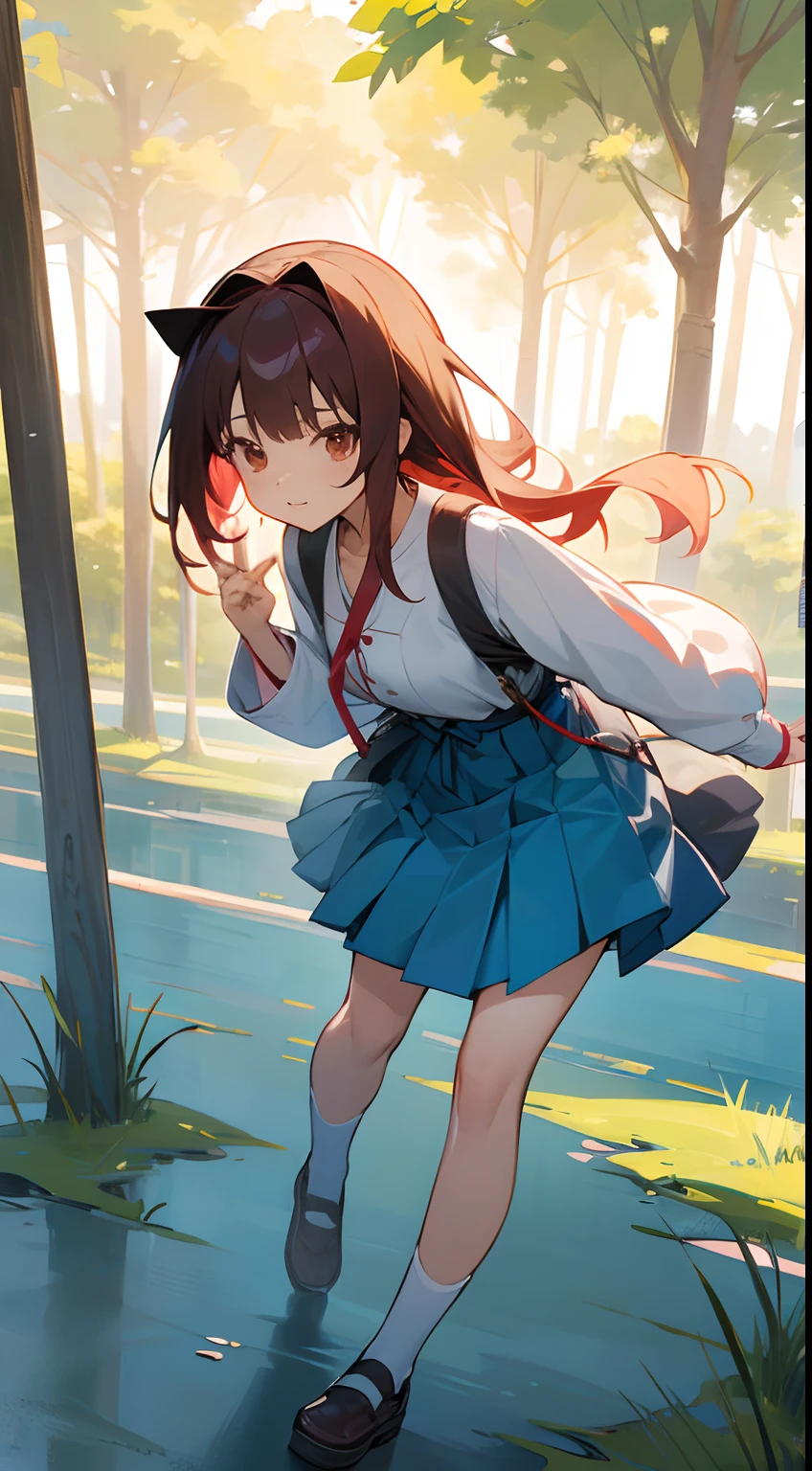 (hight resolution、hiquality、masutepiece、masterpiece、hightquality)、独奏、girl with、randome pose、Random hair、randam angle、random place、Random clothes、full body Esbian