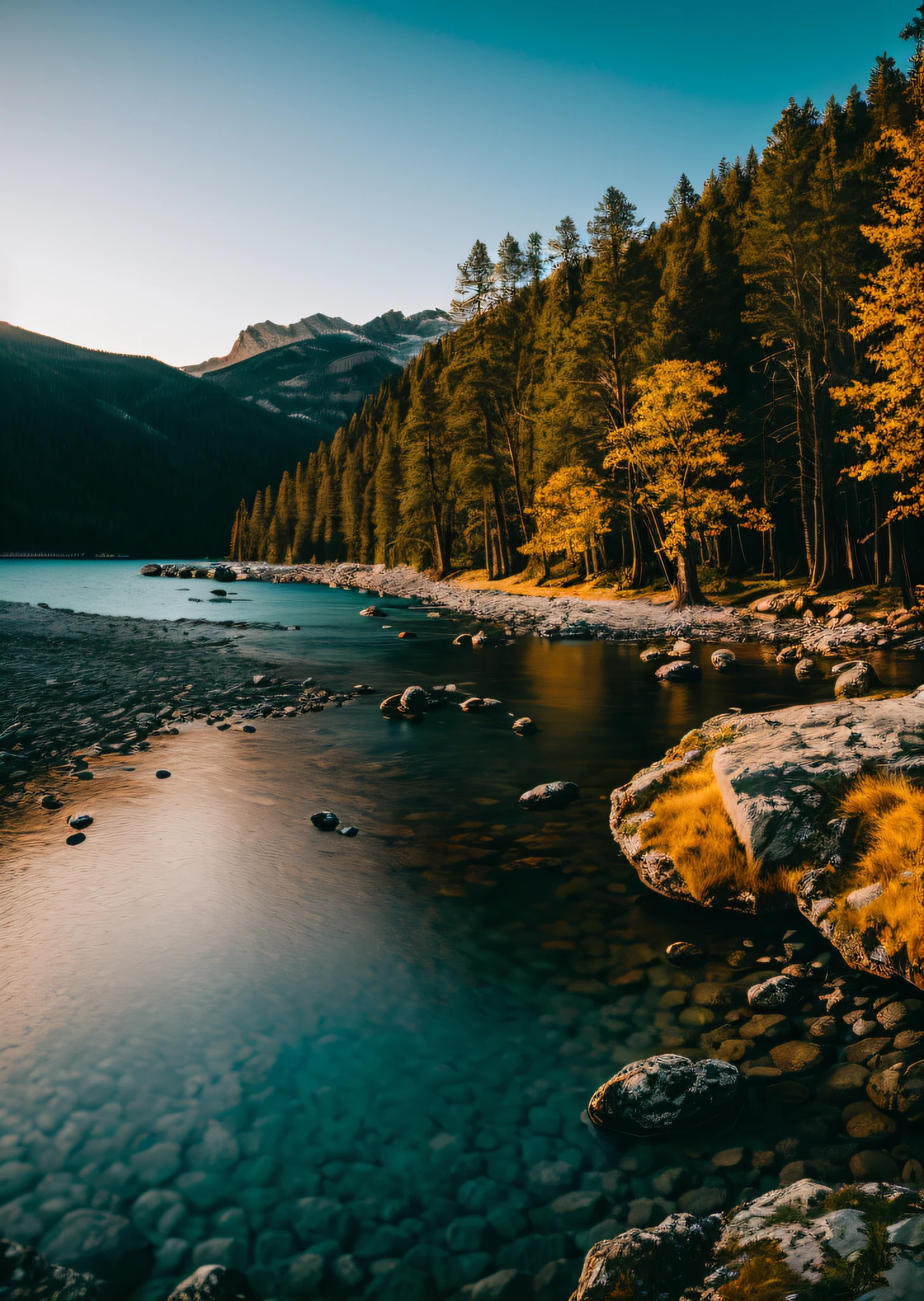 RAW photo of a landscape, small details, photorealistic, ultra-realistic photo, 8k uhd, dslr, soft lighting, high quality, film grain, Fujifilm XT3, (masterpiece)
