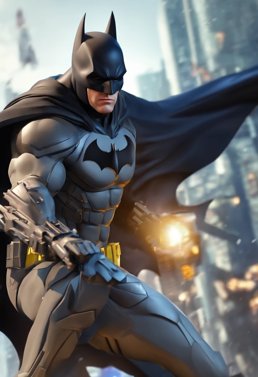 batman, detailed, CBZBB style, Trend in Arstation, digital art, tag