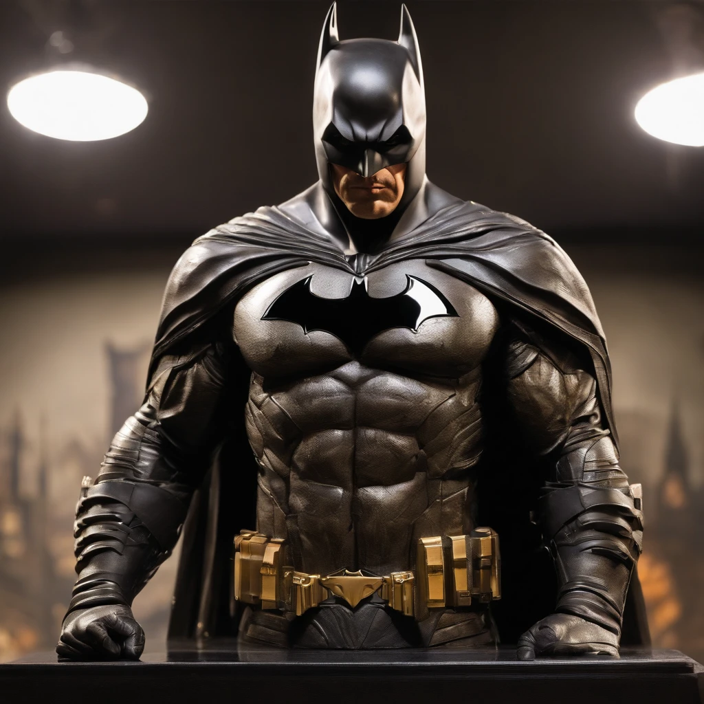 Batman debout , Portrait de Batman, Style de peinture de James Gurney, Portrait de Batman, Ordonnance, Par Craig Mullins, Lighting spotted by Craig Mullins, par Brian Thomas, par James Ryman, inspired by Jim Lee, par James Gurney, par Dave Dorman, Portrait Batman Ancienne Bible, par Chris Moore, par Robert Peak