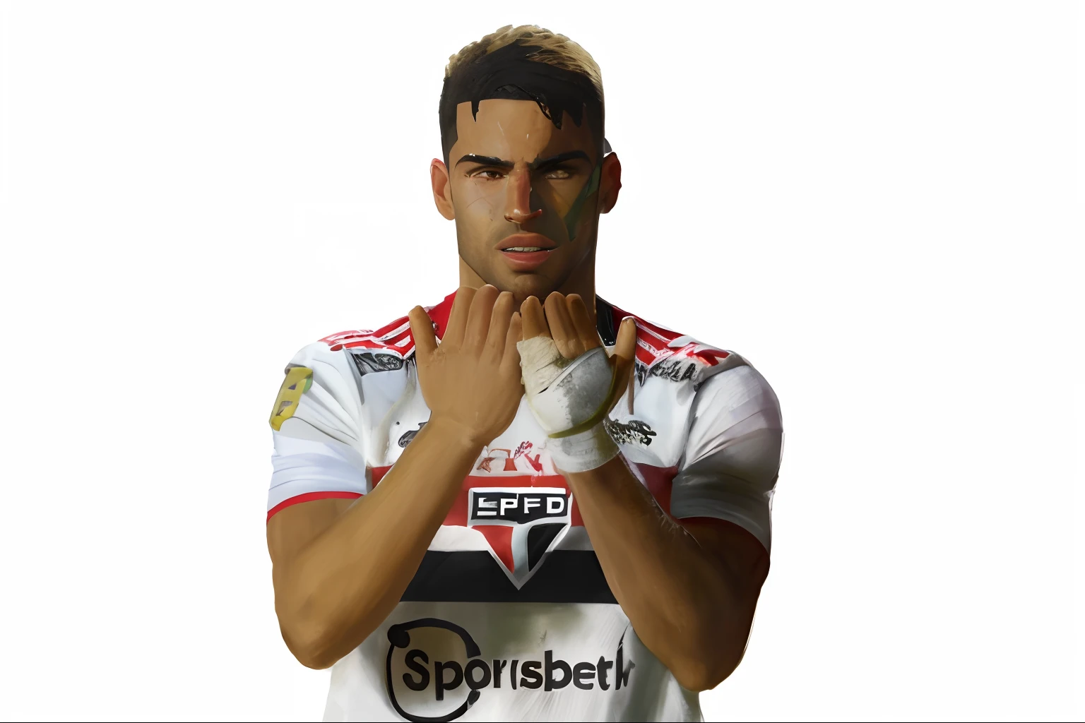football player as a GTA character